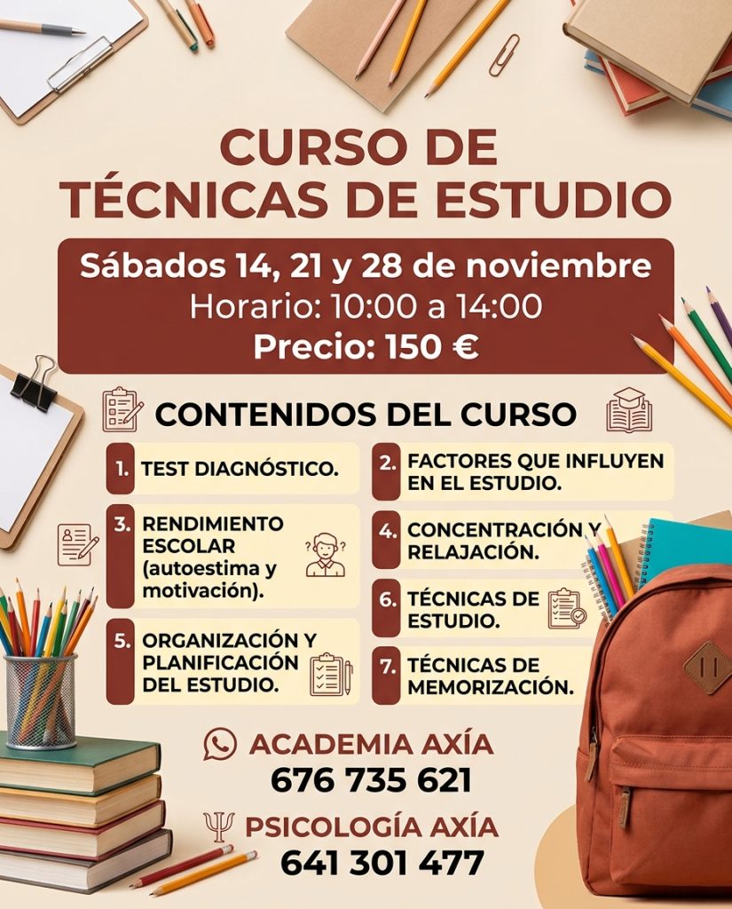 Curso de técnicas de estudio